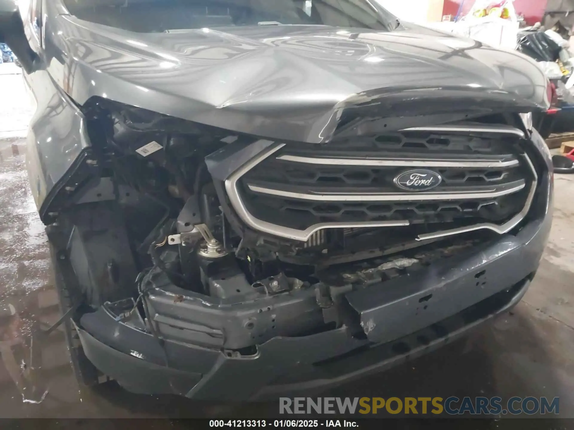 6 fotografías del automóvil dañado MAJ3S2GE7LC346706 FORD ECOSPORT 2020