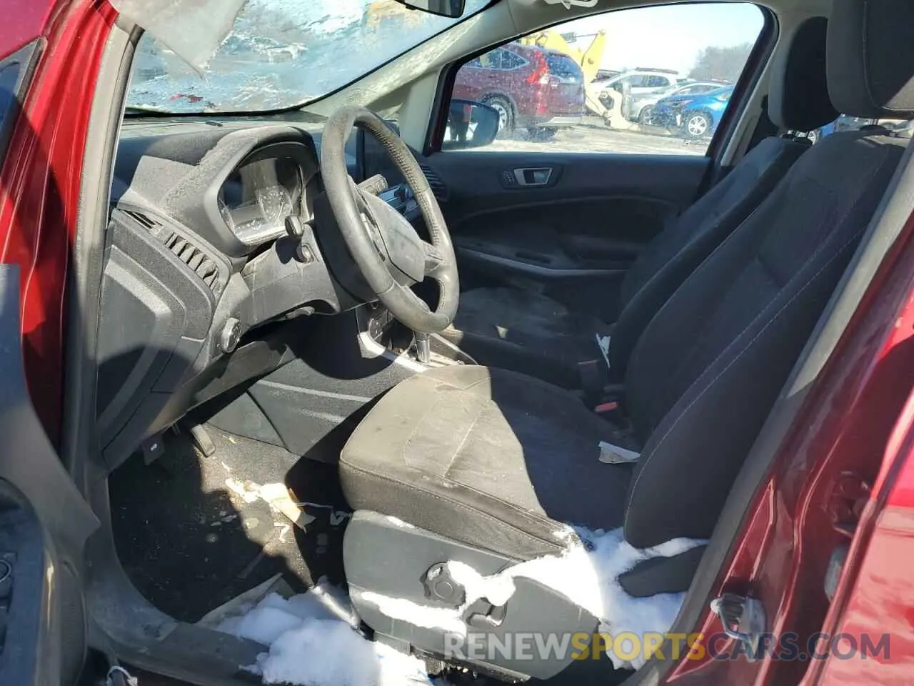 7 fotografías del automóvil dañado MAJ3S2GE7LC349735 FORD ECOSPORT 2020