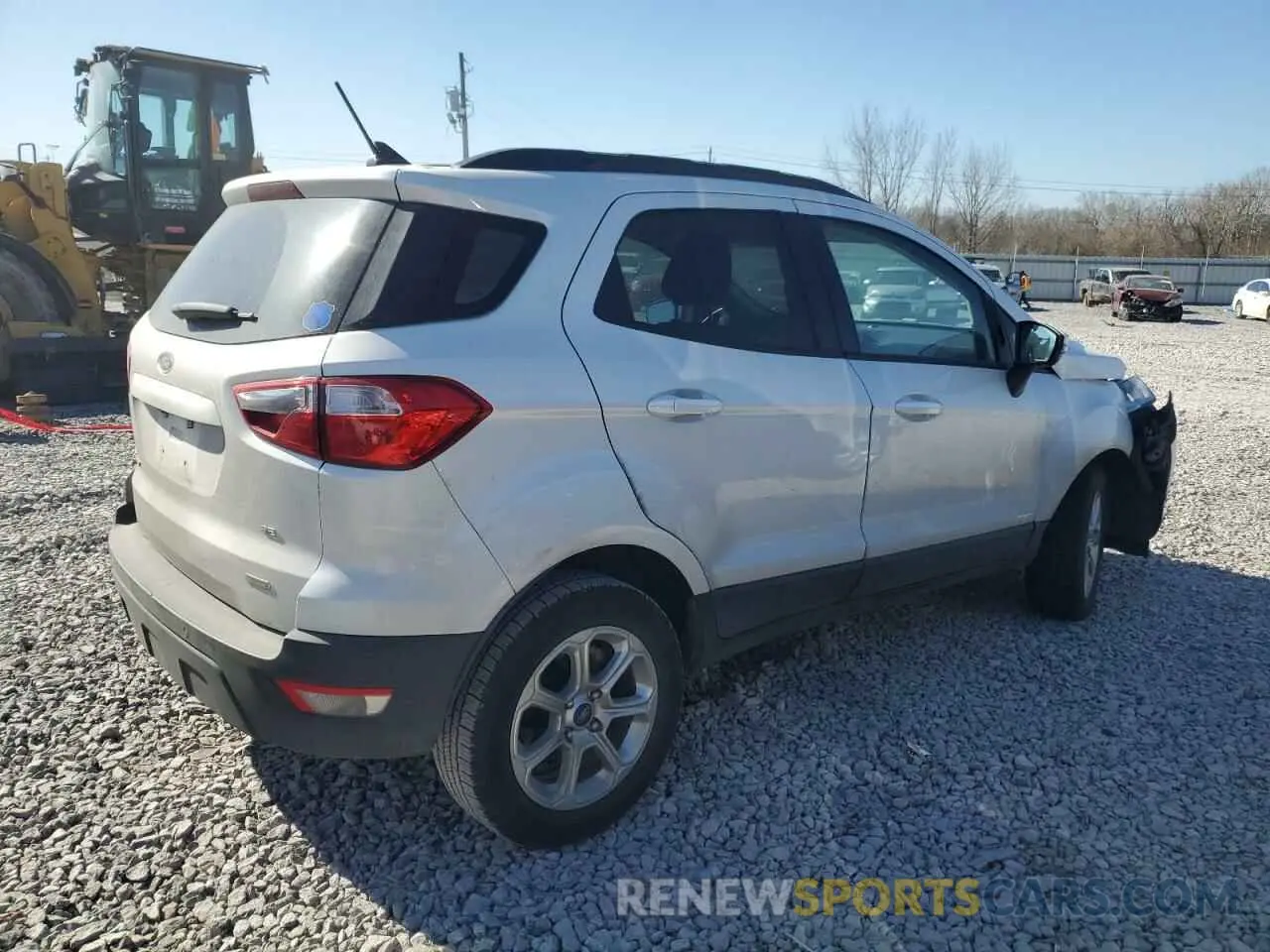 3 fotografías del automóvil dañado MAJ3S2GE7LC377776 FORD ECOSPORT 2020