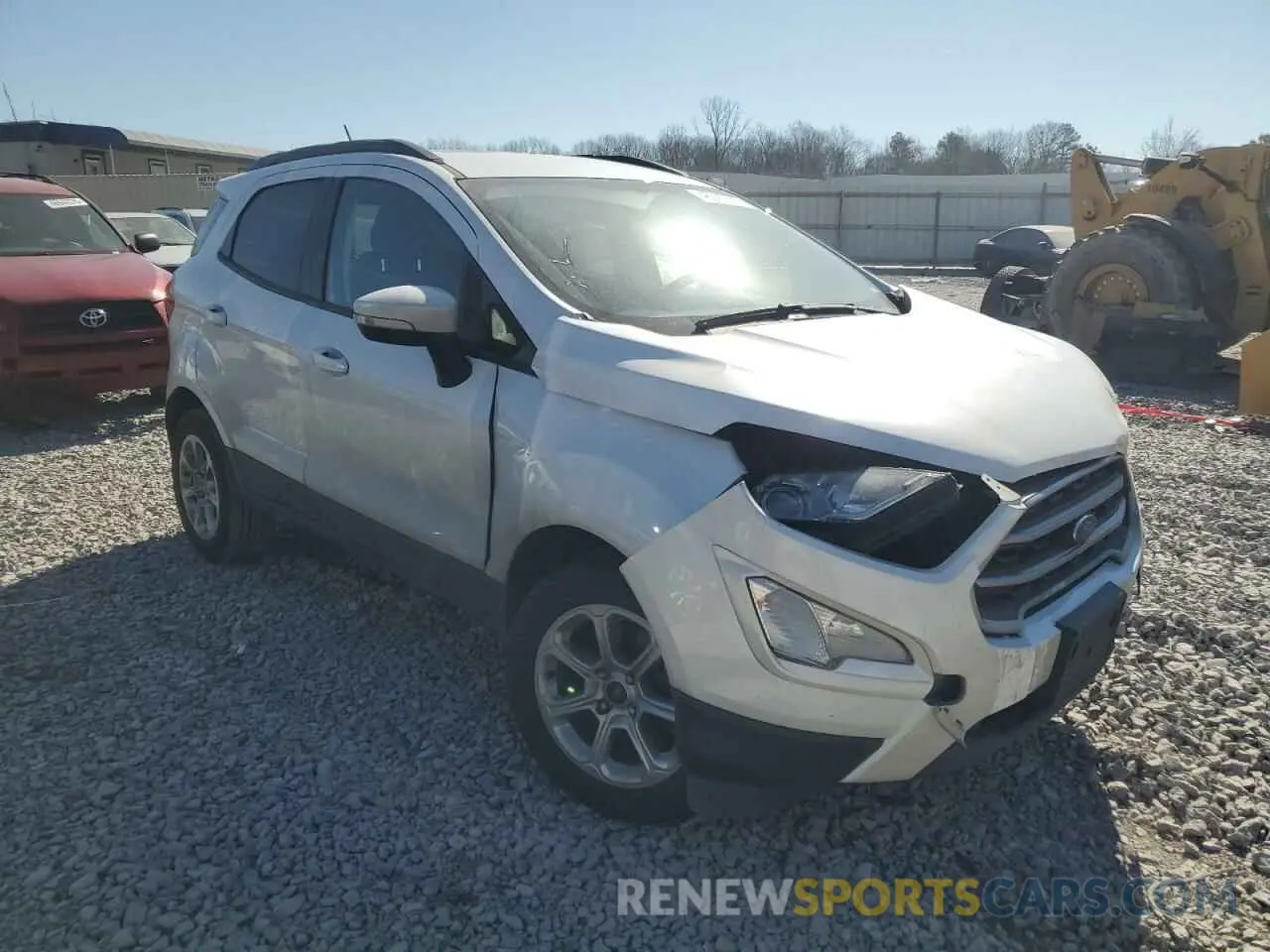 4 fotografías del automóvil dañado MAJ3S2GE7LC377776 FORD ECOSPORT 2020