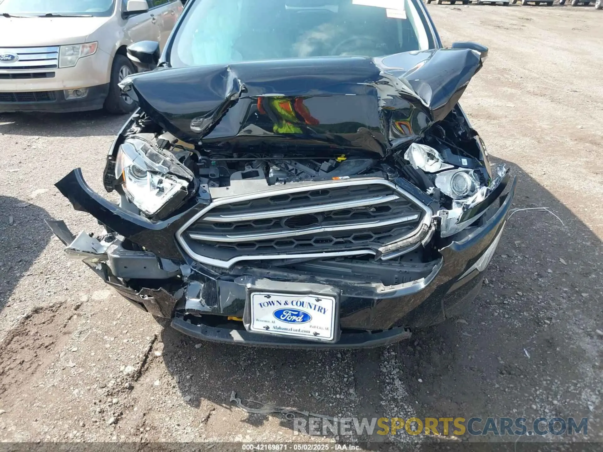 6 fotografías del automóvil dañado MAJ3S2GE7LC391113 FORD ECOSPORT 2020