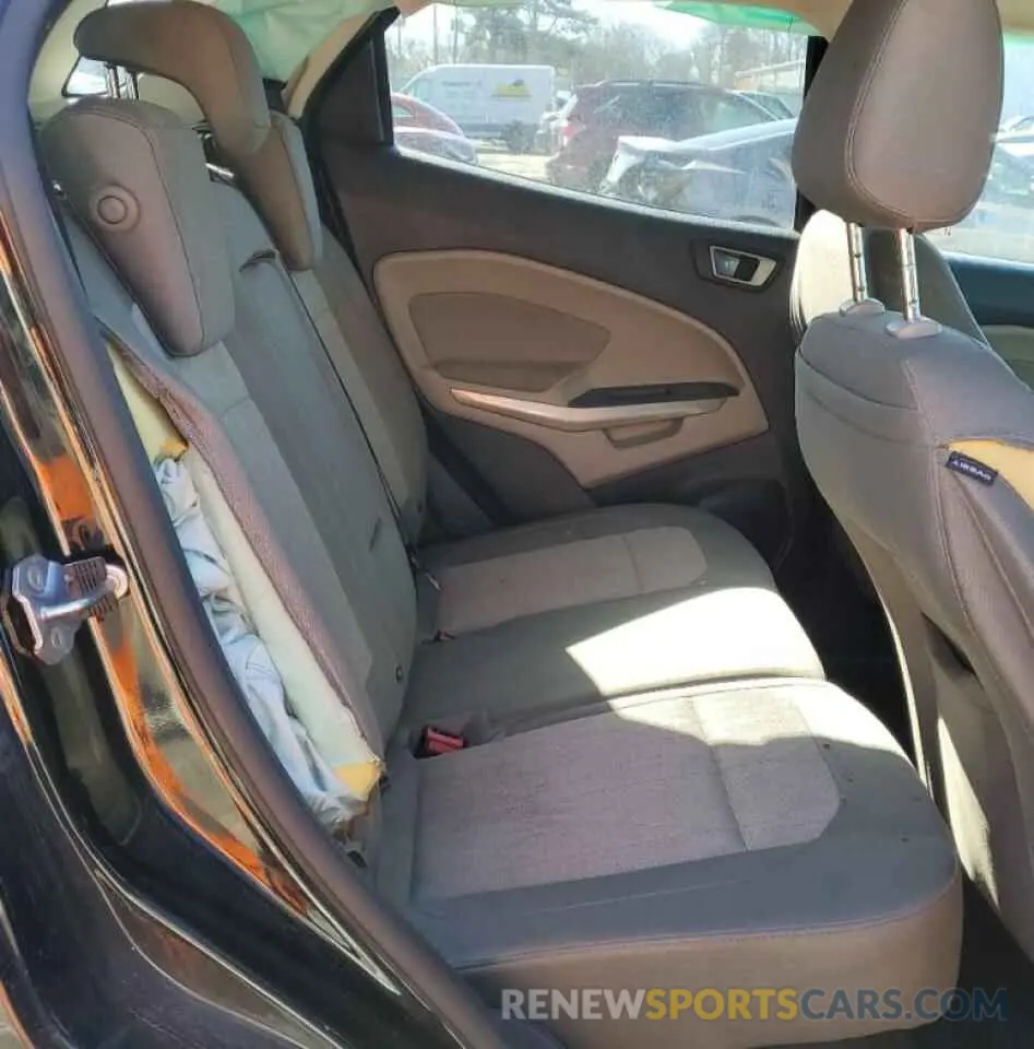 10 fotografías del automóvil dañado MAJ3S2GE7LC392312 FORD ECOSPORT 2020