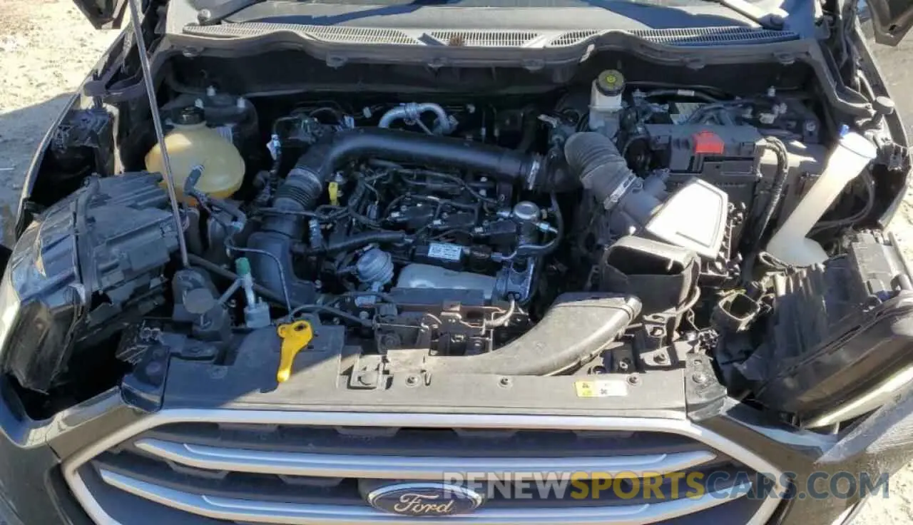 11 fotografías del automóvil dañado MAJ3S2GE7LC392312 FORD ECOSPORT 2020