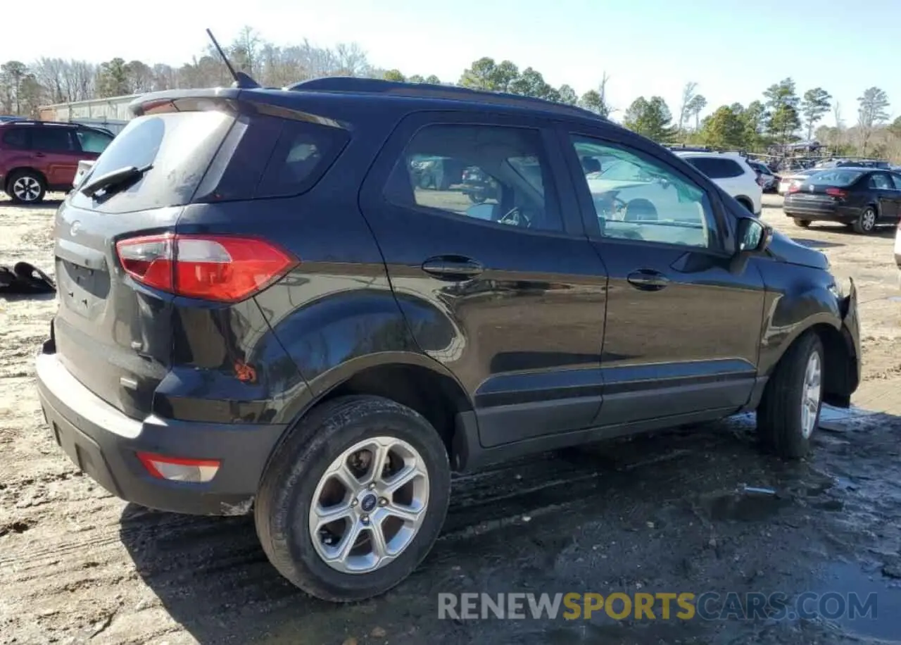 3 fotografías del automóvil dañado MAJ3S2GE7LC392312 FORD ECOSPORT 2020
