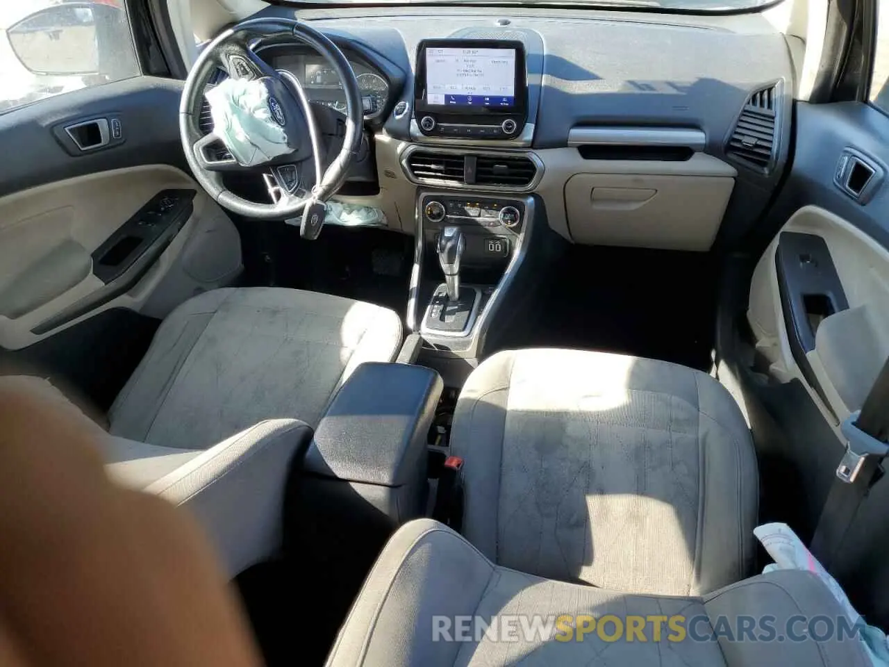 8 fotografías del automóvil dañado MAJ3S2GE7LC392312 FORD ECOSPORT 2020