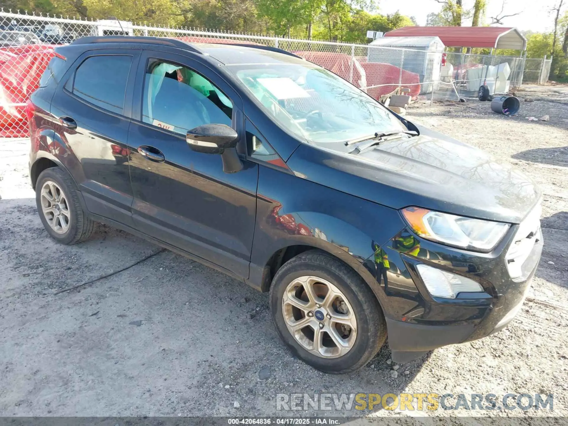 1 fotografías del automóvil dañado MAJ3S2GE8LC314850 FORD ECOSPORT 2020