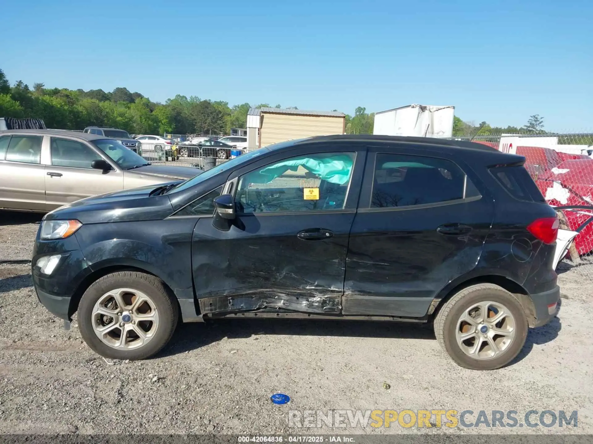 14 fotografías del automóvil dañado MAJ3S2GE8LC314850 FORD ECOSPORT 2020