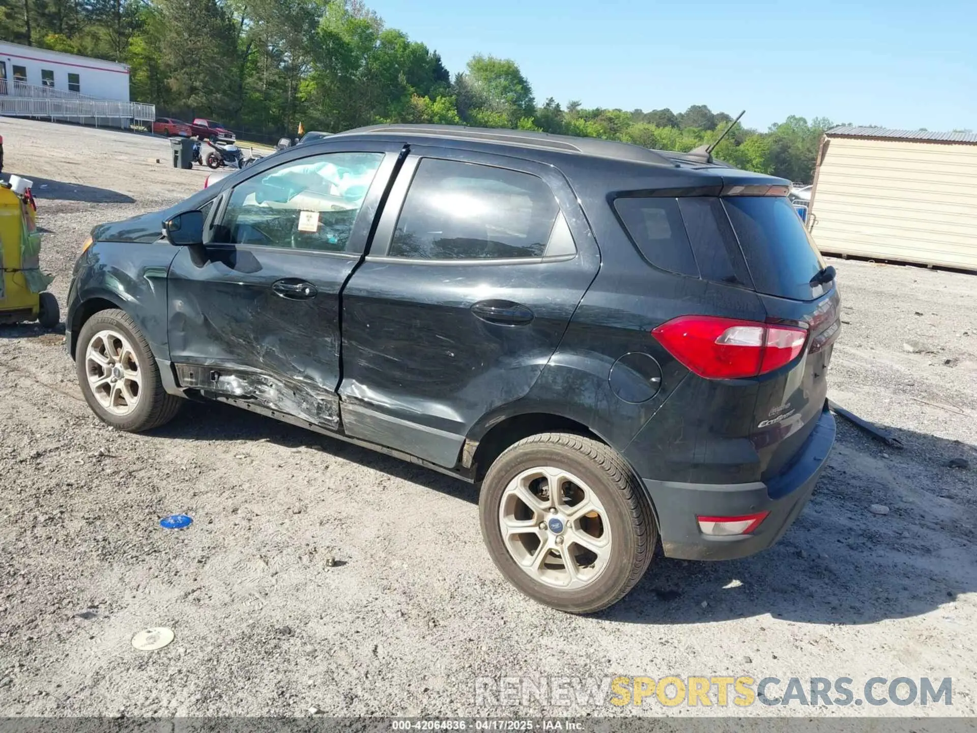 3 fotografías del automóvil dañado MAJ3S2GE8LC314850 FORD ECOSPORT 2020