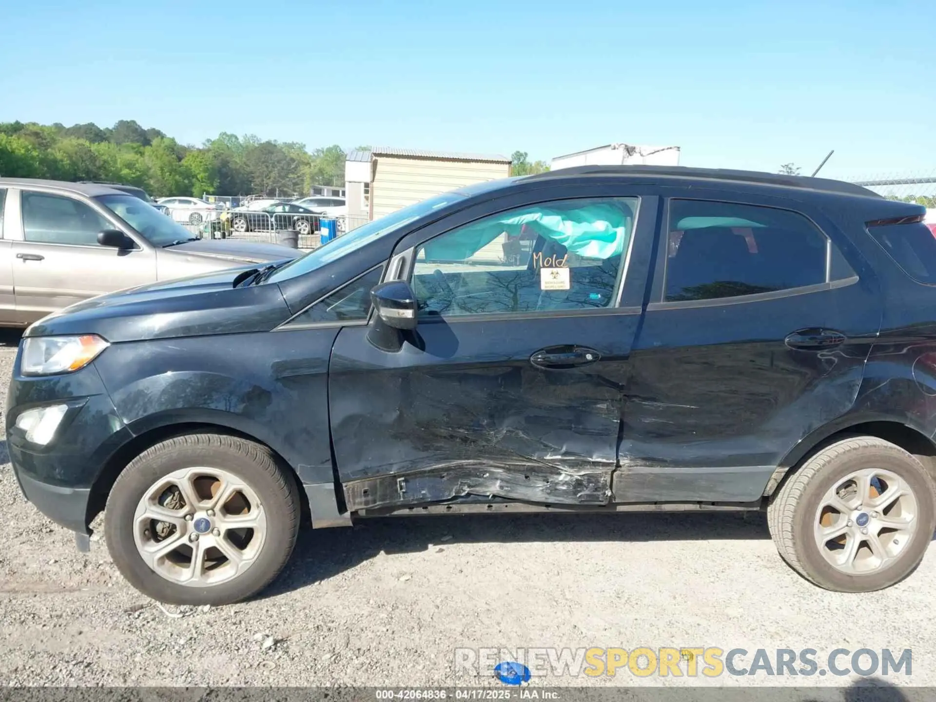 6 fotografías del automóvil dañado MAJ3S2GE8LC314850 FORD ECOSPORT 2020