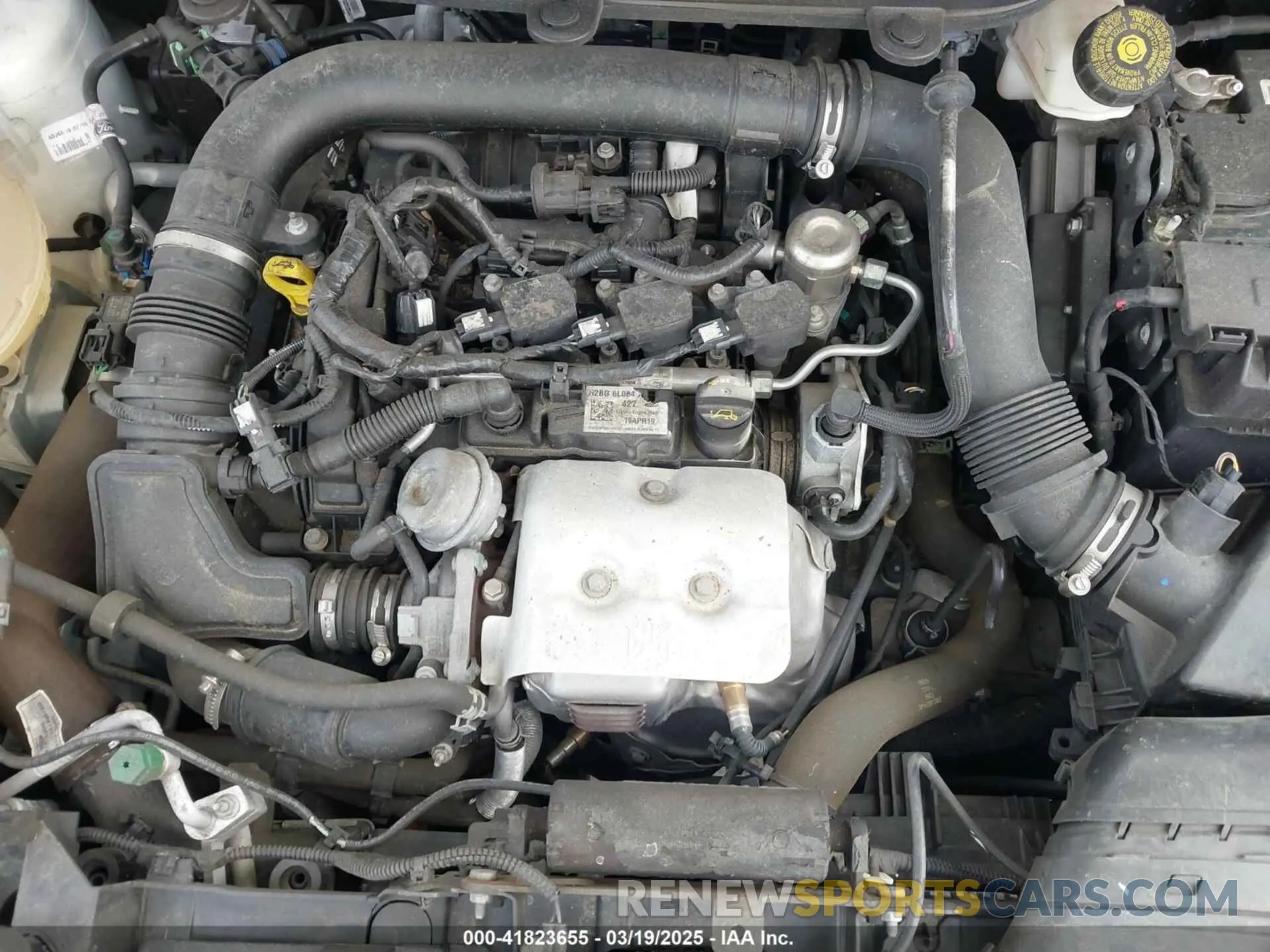 10 fotografías del automóvil dañado MAJ3S2GE8LC316601 FORD ECOSPORT 2020