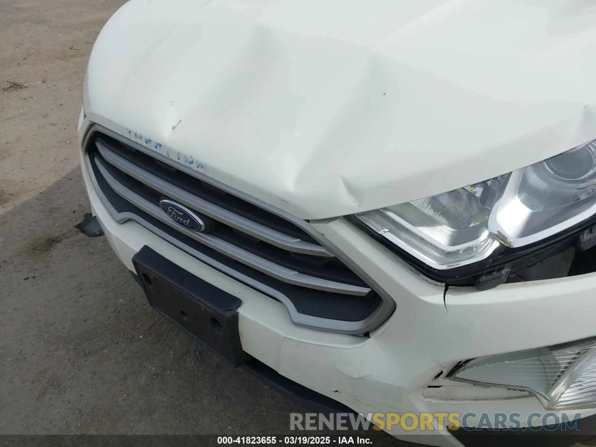 12 fotografías del automóvil dañado MAJ3S2GE8LC316601 FORD ECOSPORT 2020
