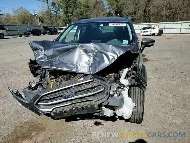 11 fotografías del automóvil dañado MAJ3S2GE8LC319479 FORD ECOSPORT 2020