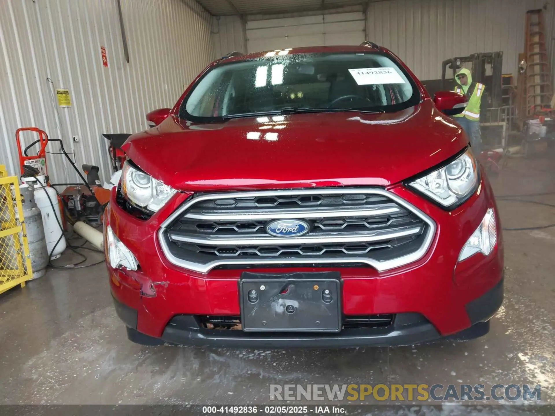12 fotografías del automóvil dañado MAJ3S2GE8LC324052 FORD ECOSPORT 2020