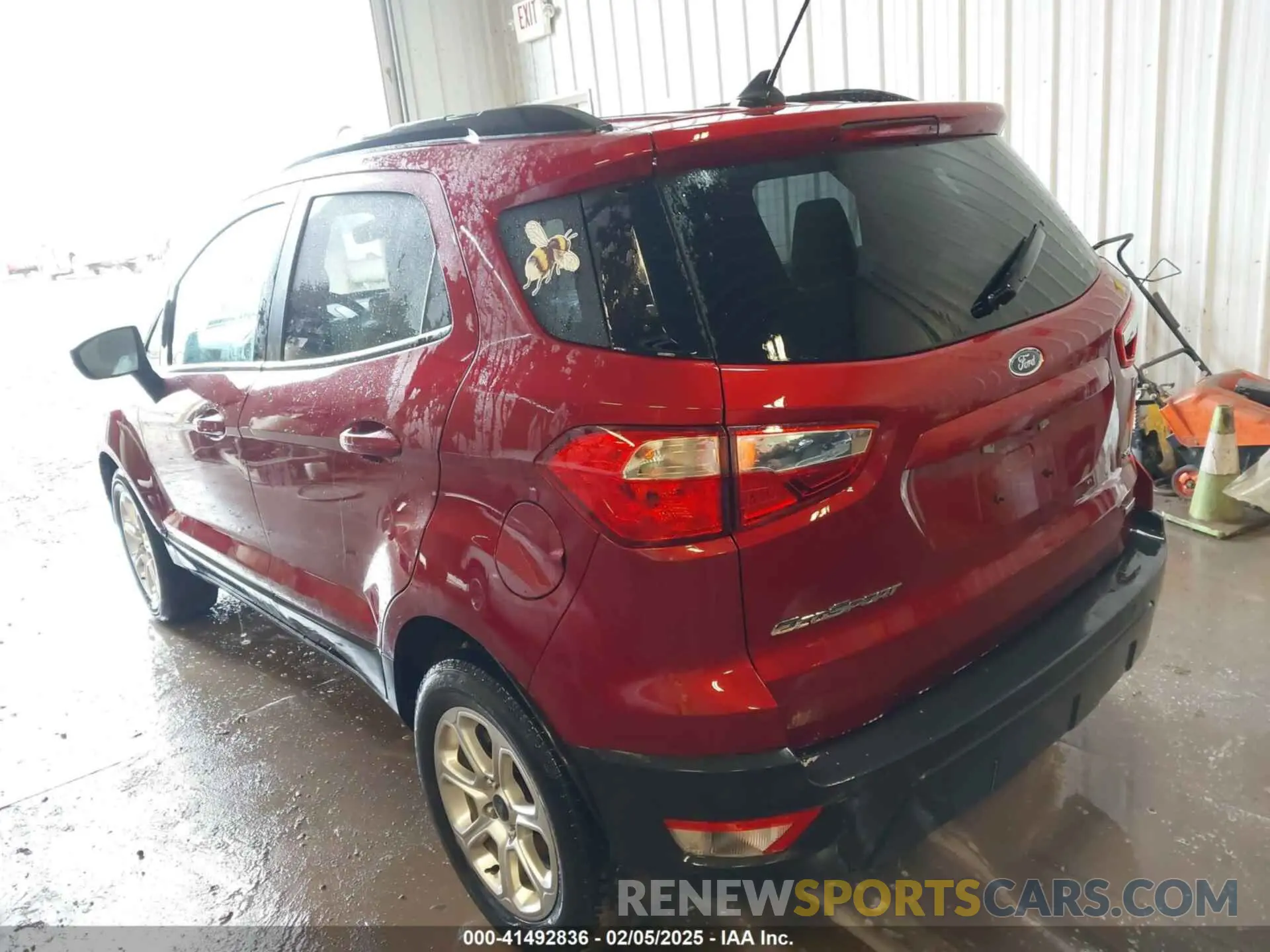 3 fotografías del automóvil dañado MAJ3S2GE8LC324052 FORD ECOSPORT 2020