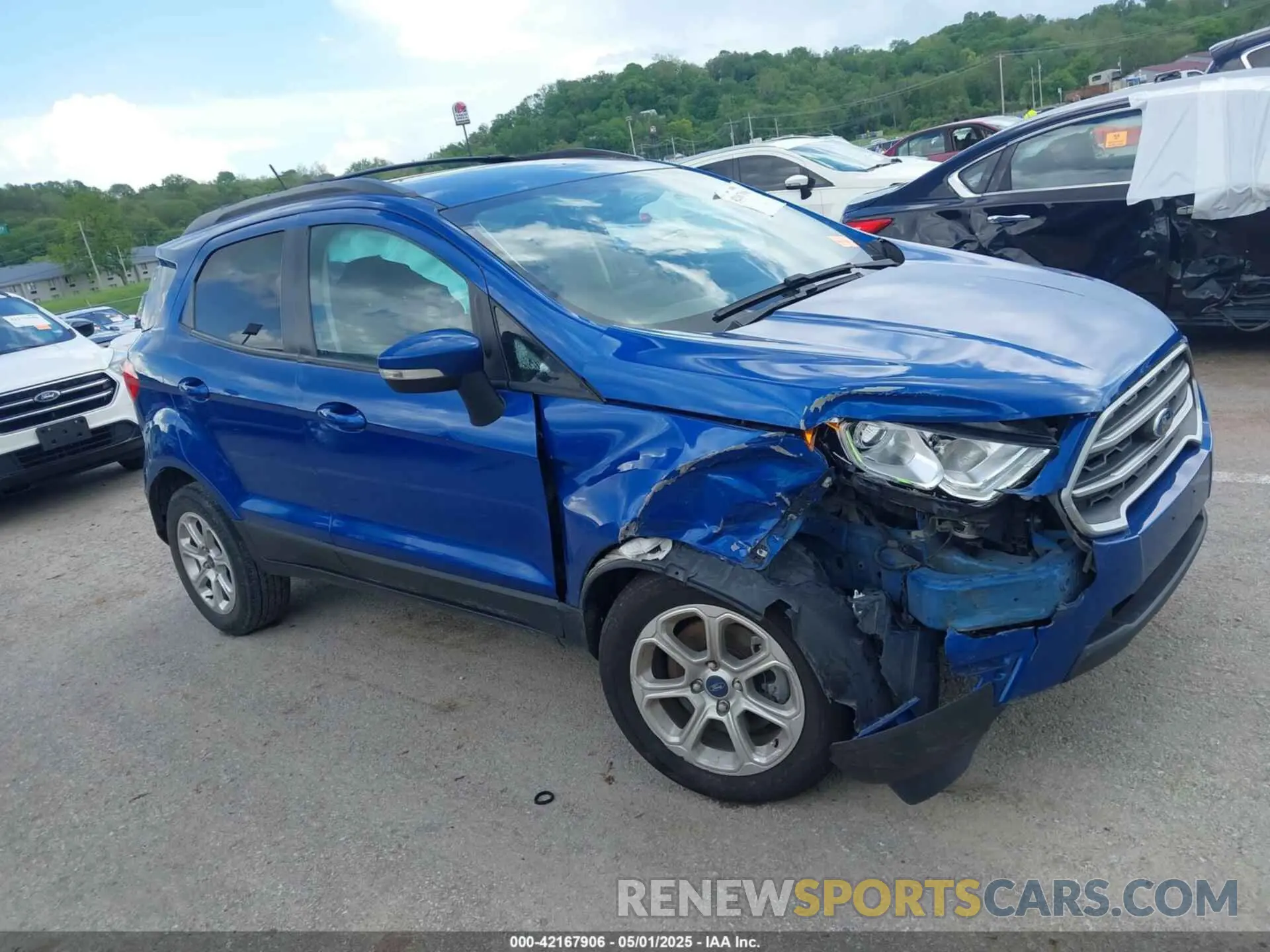 13 fotografías del automóvil dañado MAJ3S2GE9LC326571 FORD ECOSPORT 2020