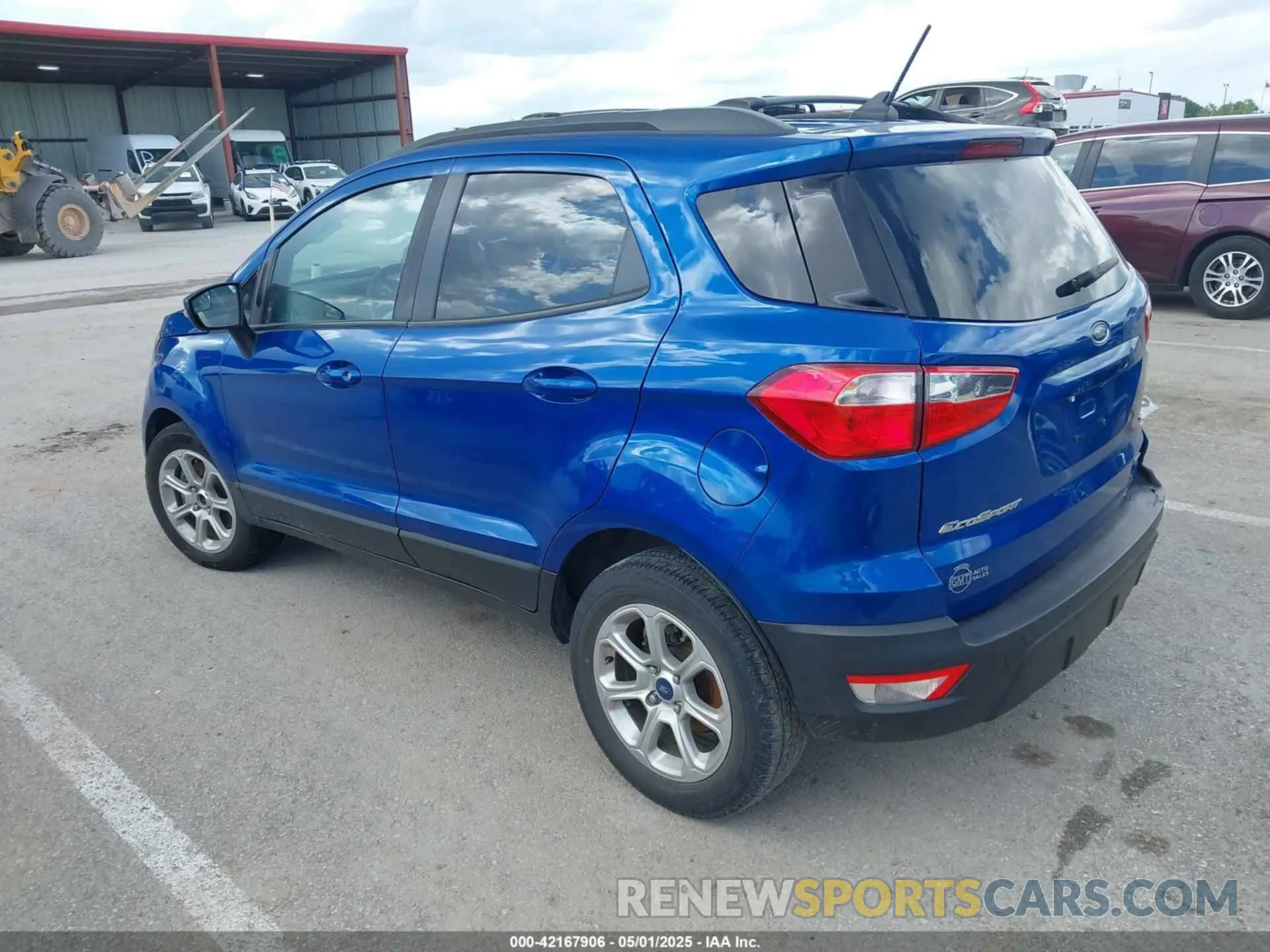 3 fotografías del automóvil dañado MAJ3S2GE9LC326571 FORD ECOSPORT 2020
