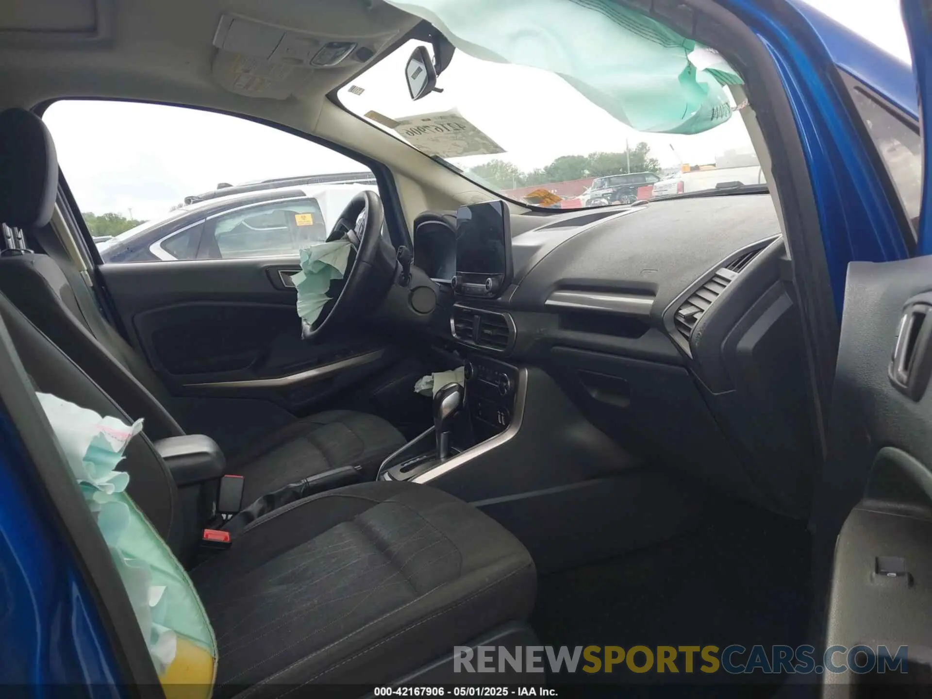 5 fotografías del automóvil dañado MAJ3S2GE9LC326571 FORD ECOSPORT 2020