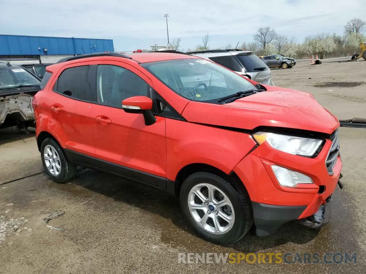 4 fotografías del automóvil dañado MAJ3S2GE9LC353561 FORD ECOSPORT 2020