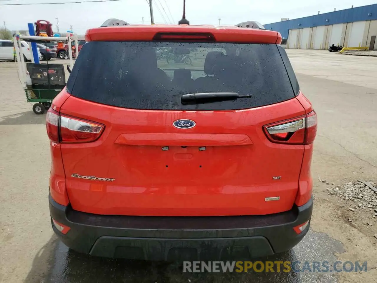 6 fotografías del automóvil dañado MAJ3S2GE9LC353561 FORD ECOSPORT 2020