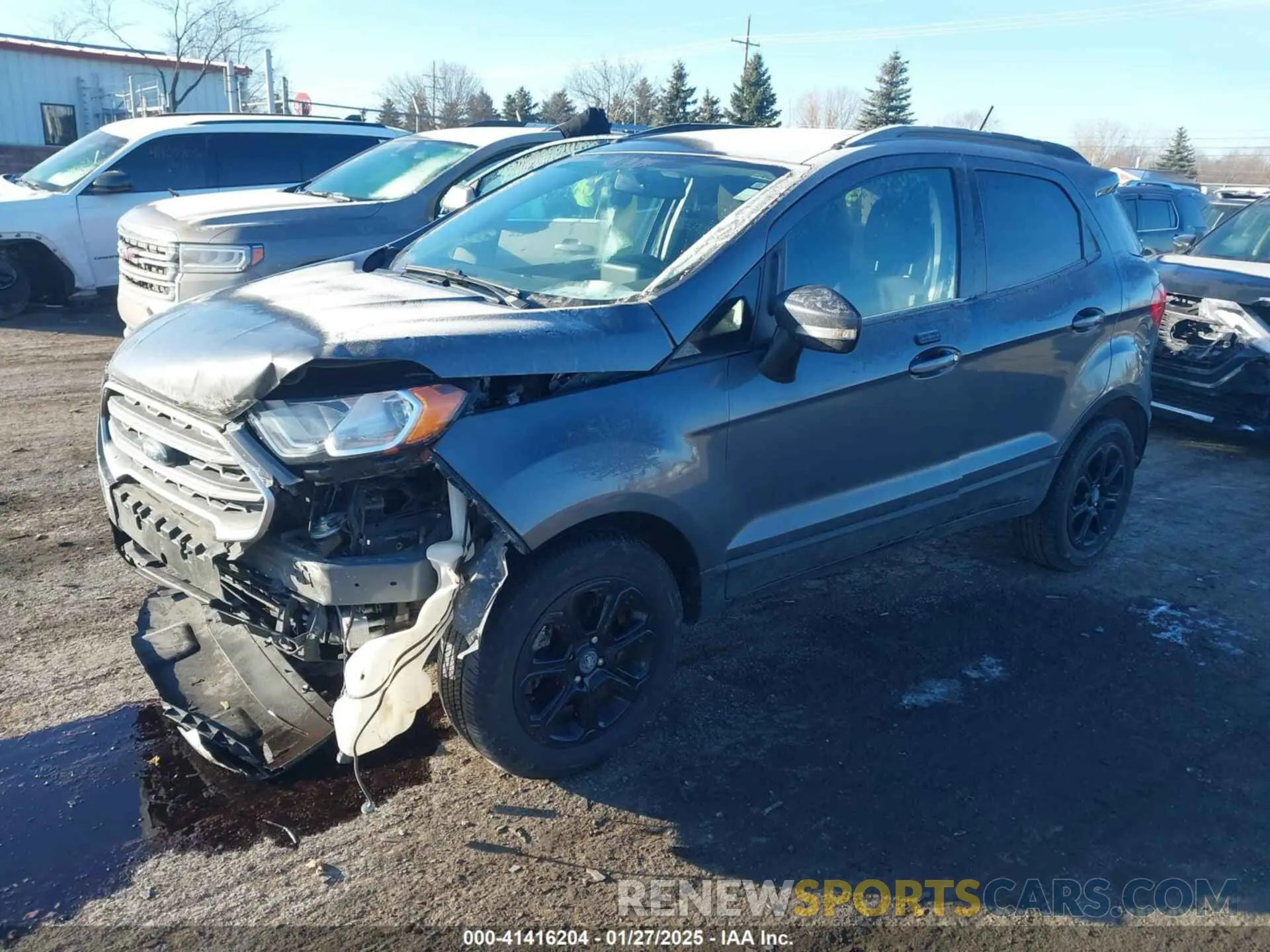 2 fotografías del automóvil dañado MAJ3S2GE9LC354564 FORD ECOSPORT 2020