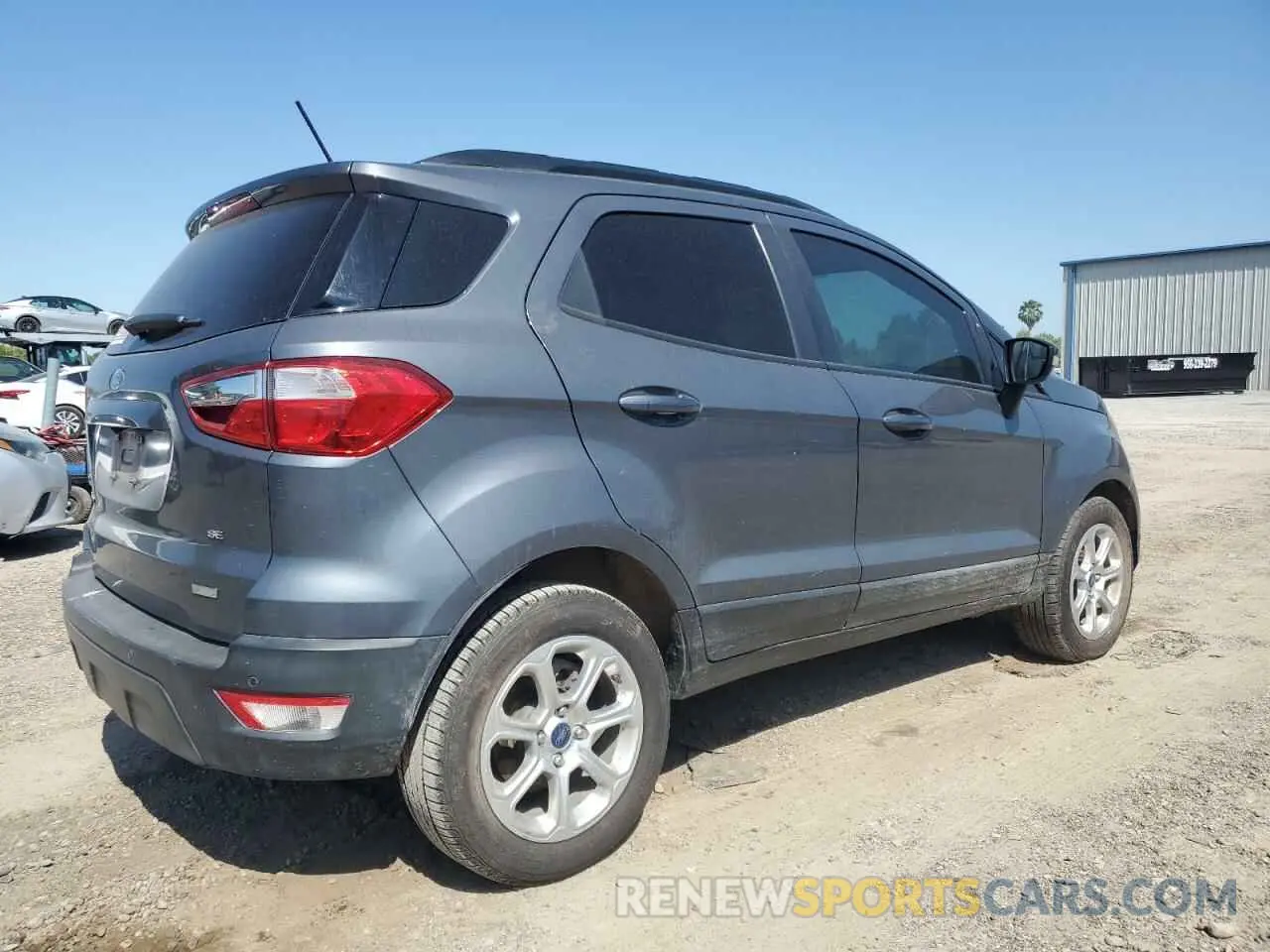3 fotografías del automóvil dañado MAJ3S2GE9LC355648 FORD ECOSPORT 2020