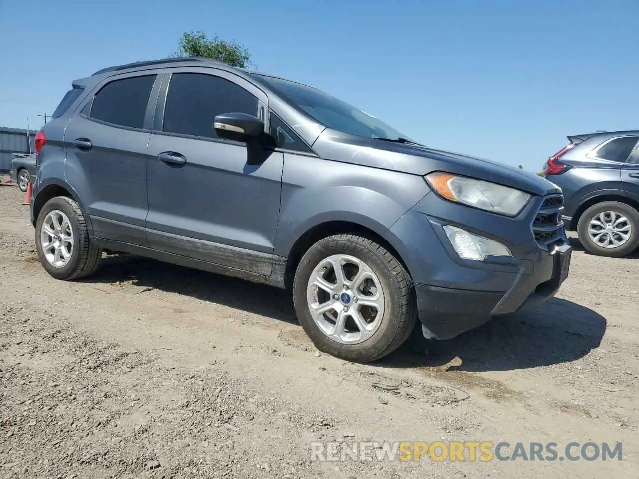 4 fotografías del automóvil dañado MAJ3S2GE9LC355648 FORD ECOSPORT 2020
