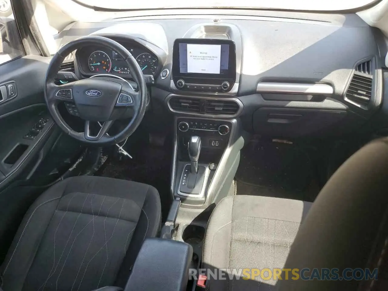 8 fotografías del automóvil dañado MAJ3S2GE9LC355648 FORD ECOSPORT 2020