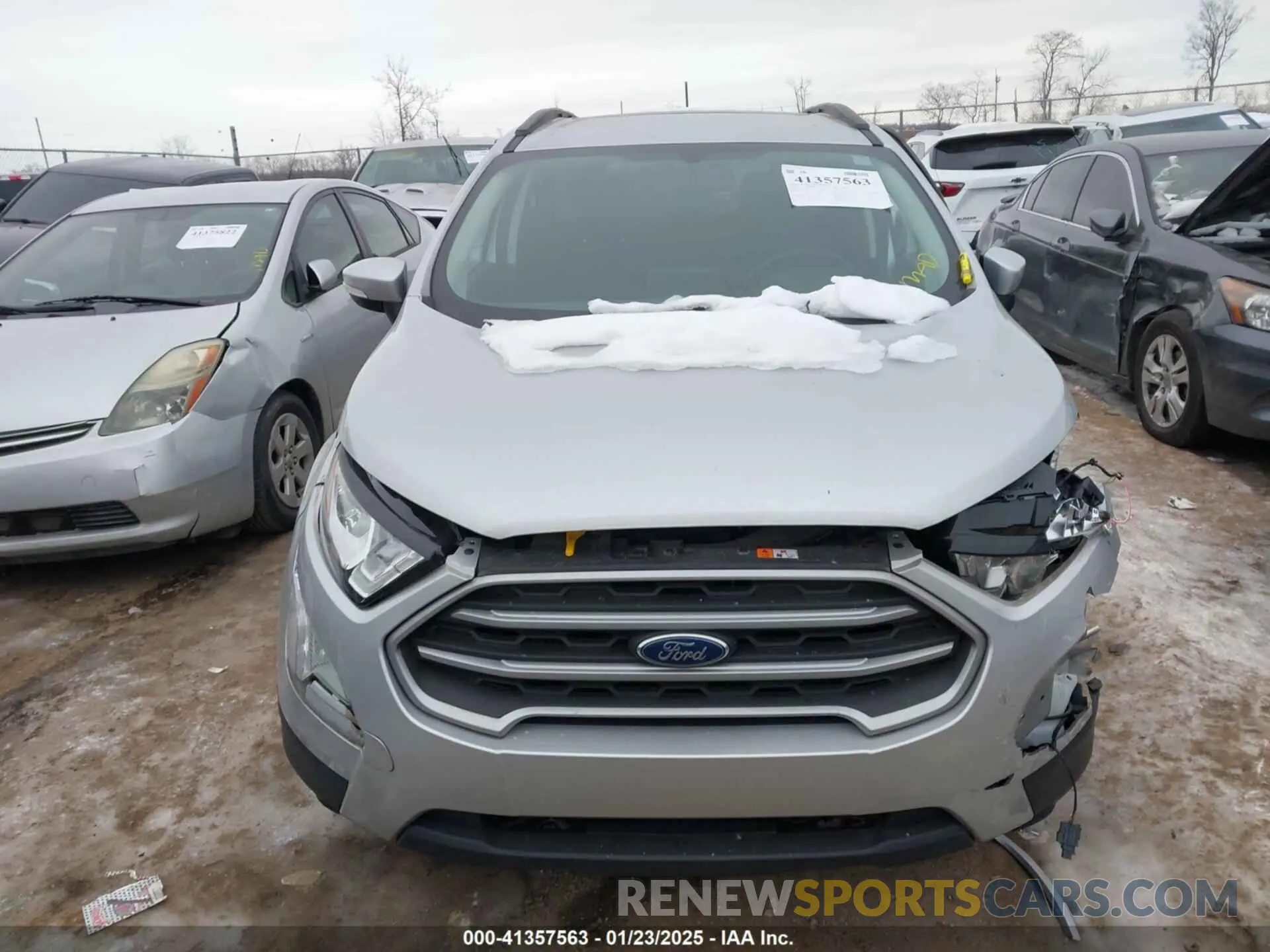 13 fotografías del automóvil dañado MAJ3S2GE9LC359747 FORD ECOSPORT 2020