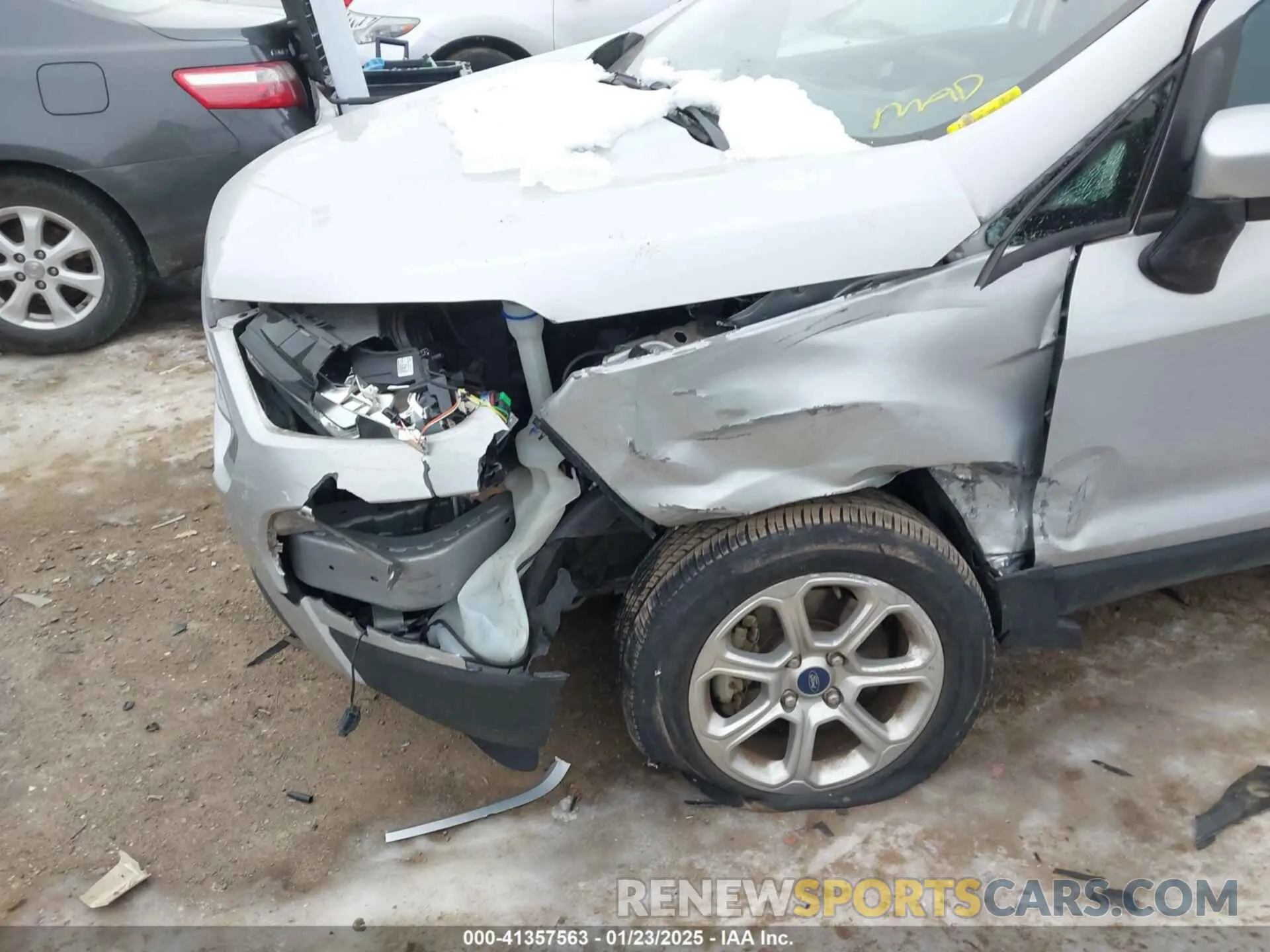 6 fotografías del automóvil dañado MAJ3S2GE9LC359747 FORD ECOSPORT 2020