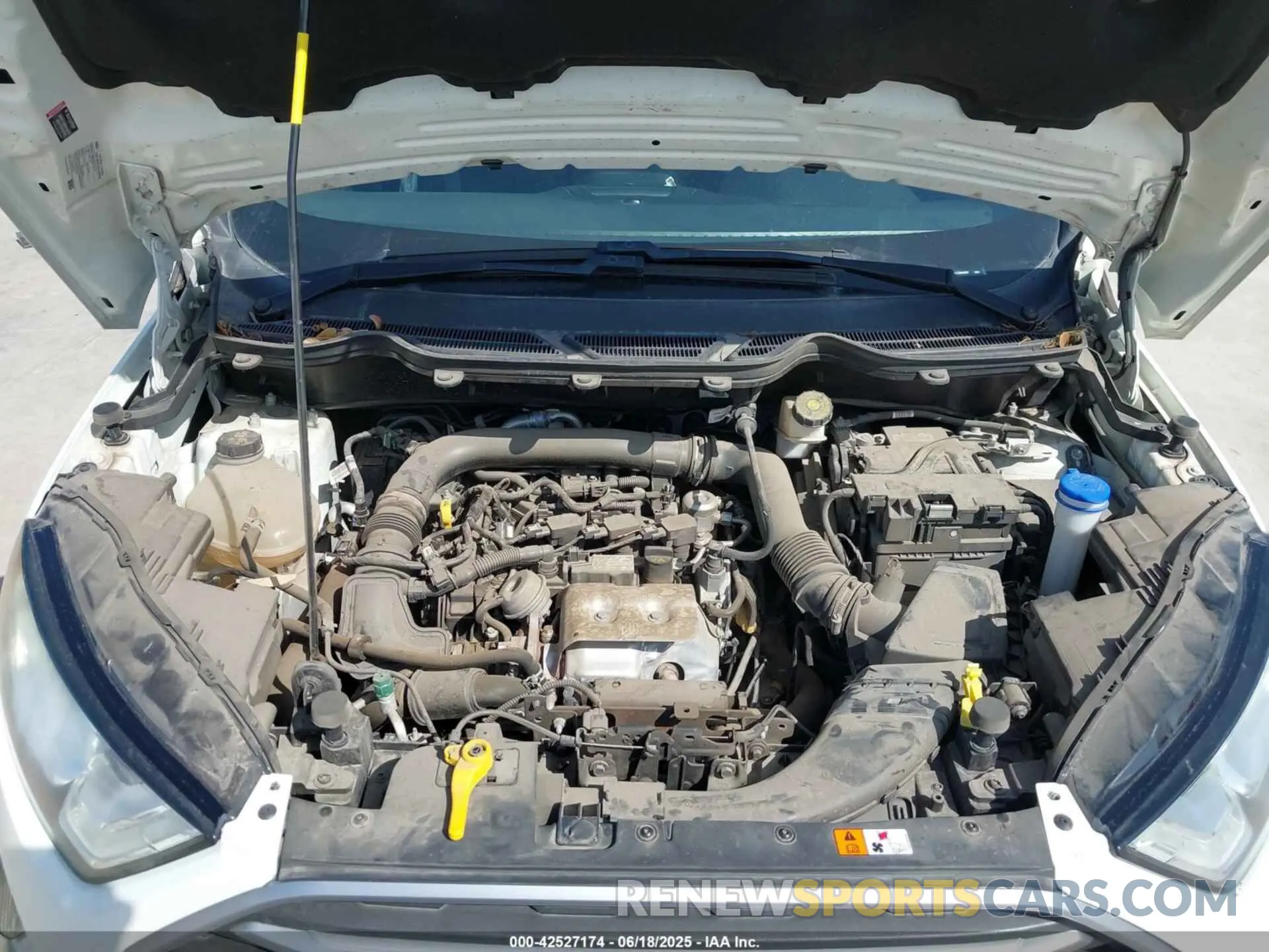 10 fotografías del automóvil dañado MAJ3S2GE9LC384907 FORD ECOSPORT 2020