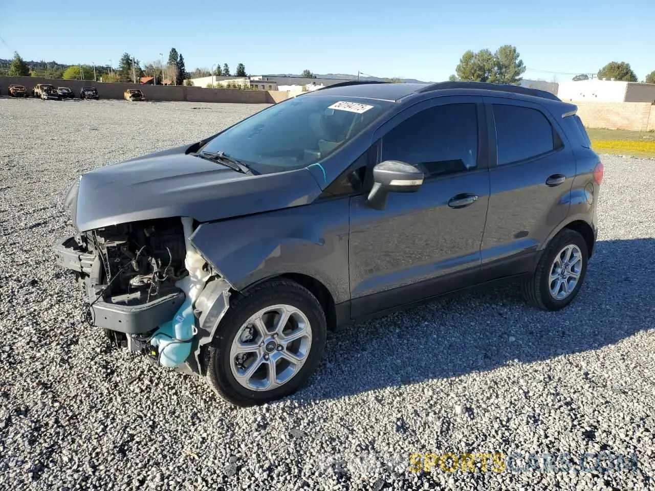 1 fotografías del automóvil dañado MAJ3S2GEXLC325901 FORD ECOSPORT 2020
