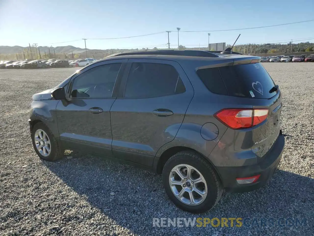 2 fotografías del automóvil dañado MAJ3S2GEXLC325901 FORD ECOSPORT 2020