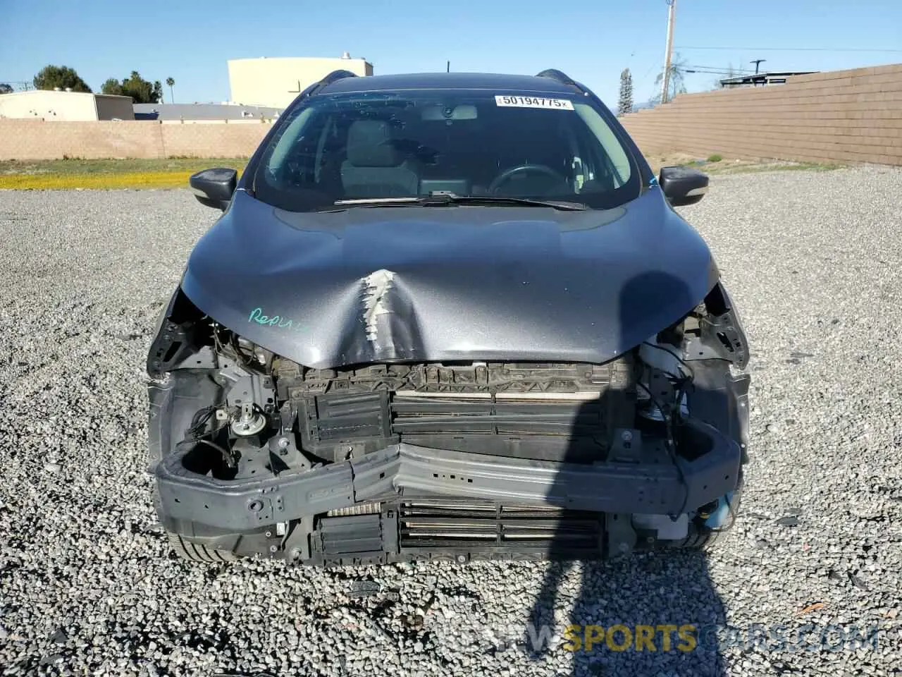 5 fotografías del automóvil dañado MAJ3S2GEXLC325901 FORD ECOSPORT 2020