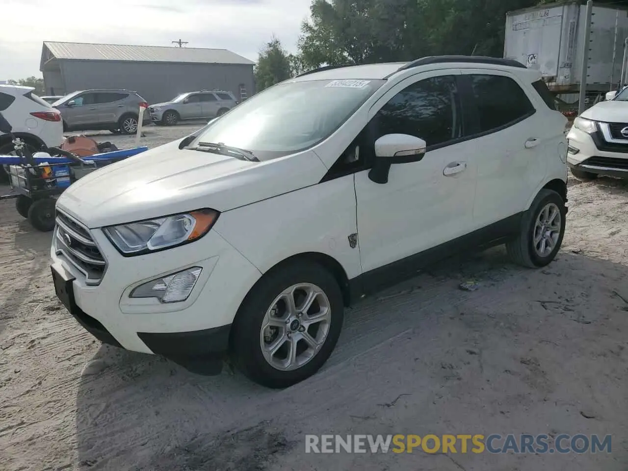 1 fotografías del automóvil dañado MAJ3S2GEXLC333352 FORD ECOSPORT 2020