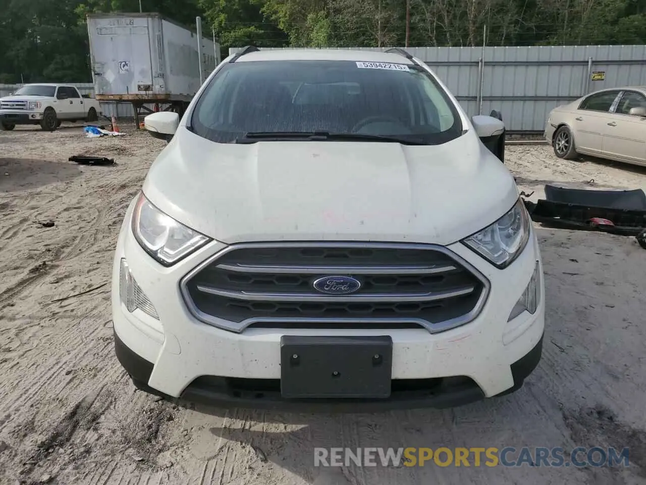 5 fotografías del automóvil dañado MAJ3S2GEXLC333352 FORD ECOSPORT 2020