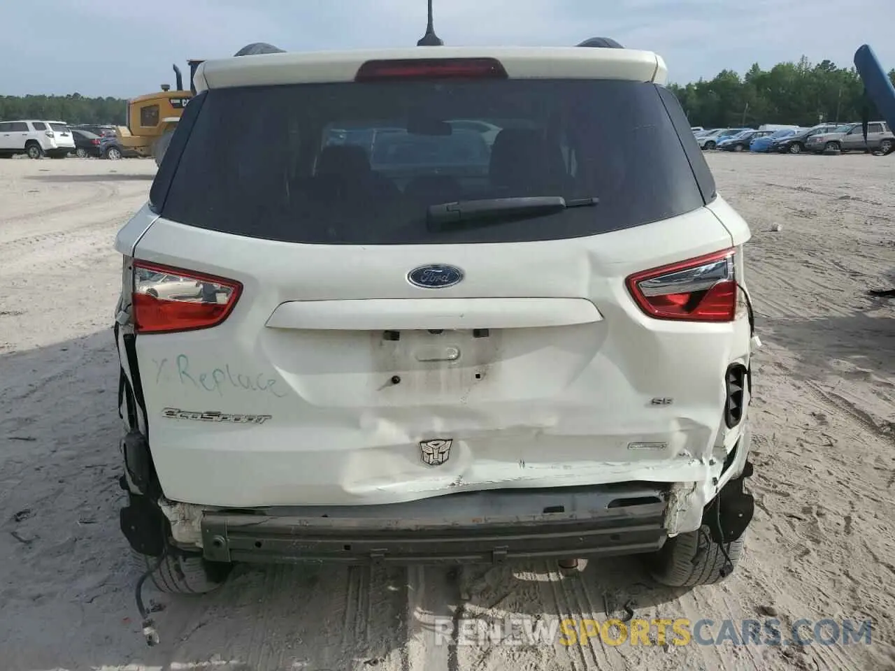 6 fotografías del automóvil dañado MAJ3S2GEXLC333352 FORD ECOSPORT 2020