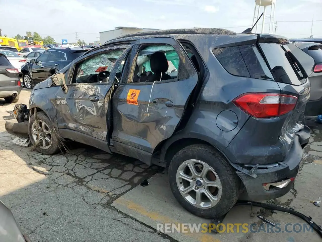 2 fotografías del automóvil dañado MAJ3S2GEXLC341757 FORD ECOSPORT 2020