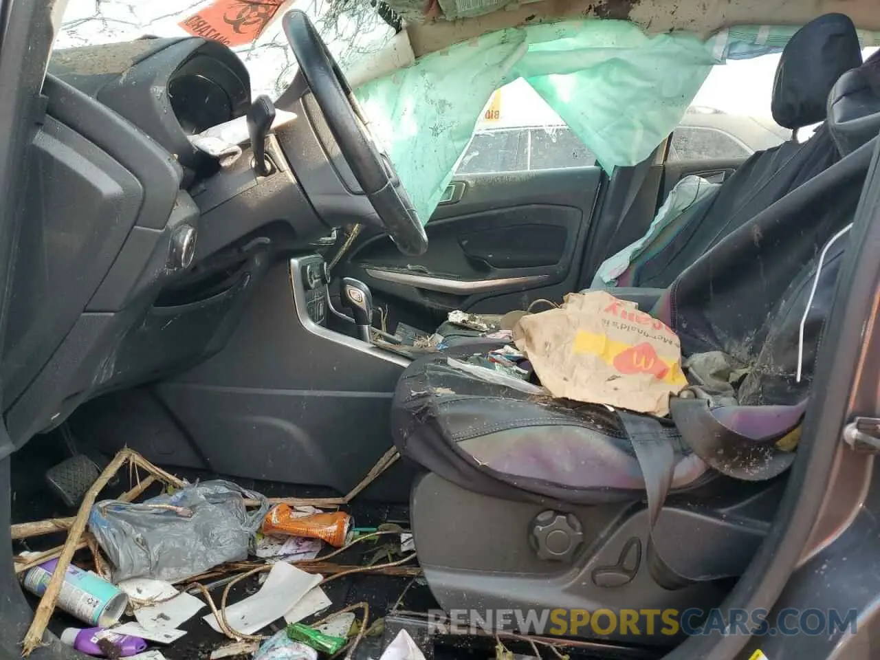 7 fotografías del automóvil dañado MAJ3S2GEXLC341757 FORD ECOSPORT 2020