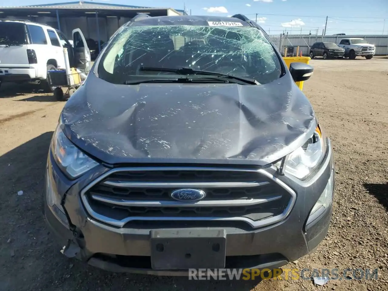 5 fotografías del automóvil dañado MAJ3S2GEXLC355478 FORD ECOSPORT 2020