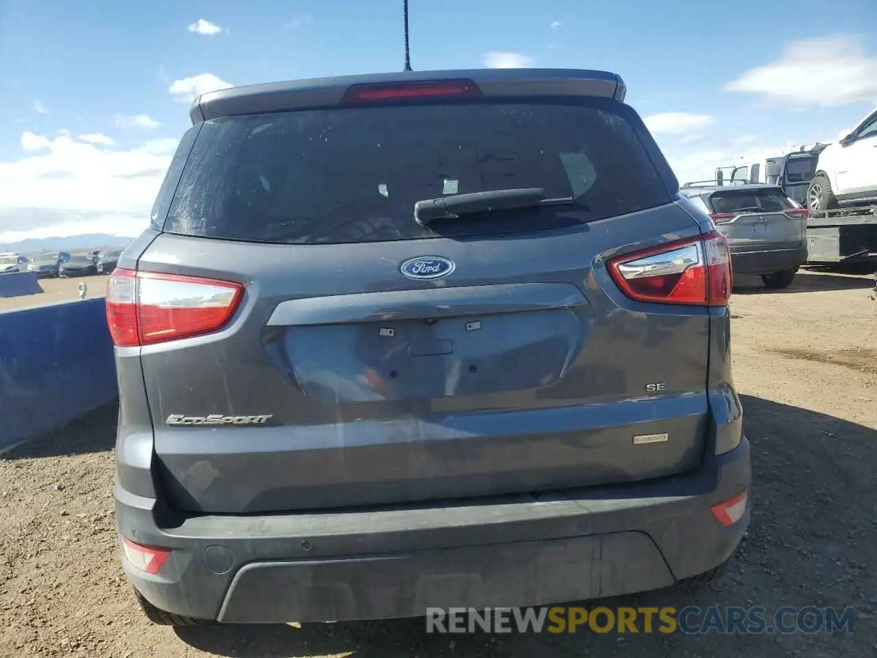 6 fotografías del automóvil dañado MAJ3S2GEXLC355478 FORD ECOSPORT 2020
