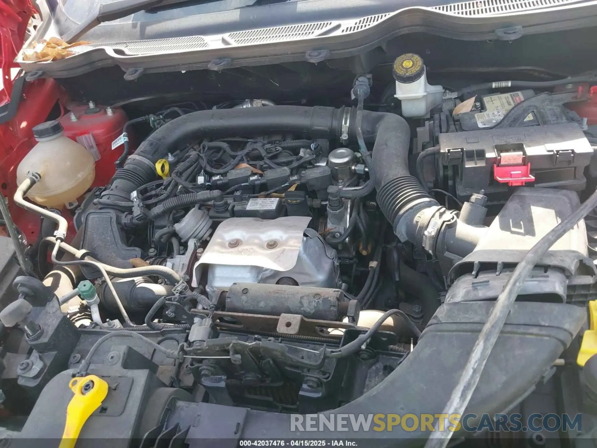 10 fotografías del automóvil dañado MAJ3S2KE2LC343672 FORD ECOSPORT 2020
