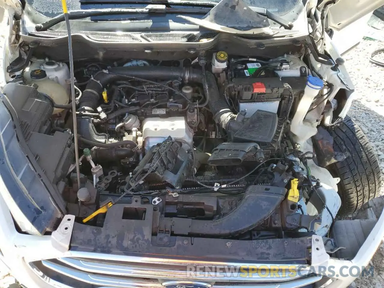 11 fotografías del automóvil dañado MAJ3S2KE5LC324341 FORD ECOSPORT 2020