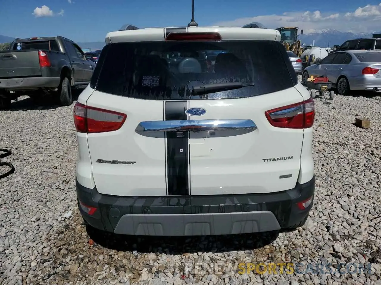 6 fotografías del automóvil dañado MAJ3S2KE5LC324341 FORD ECOSPORT 2020