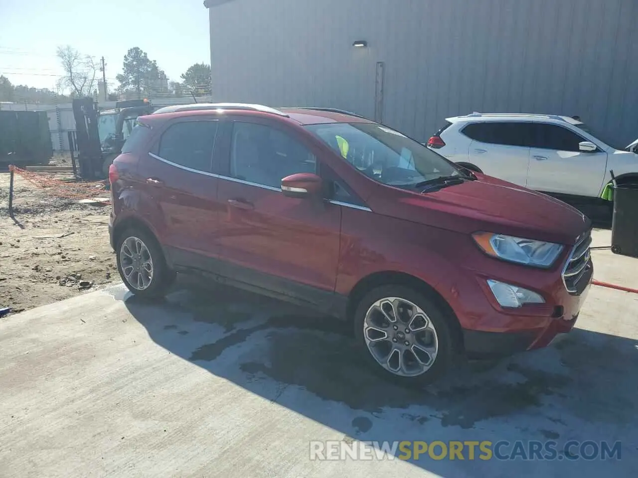 4 fotografías del automóvil dañado MAJ3S2KE5LC337753 FORD ECOSPORT 2020