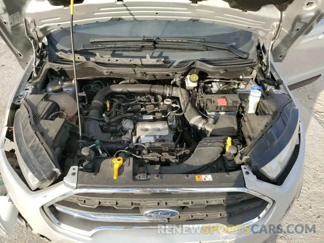 12 fotografías del automóvil dañado MAJ3S2KE8LC333941 FORD ECOSPORT 2020