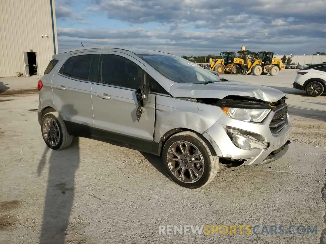 4 fotografías del automóvil dañado MAJ3S2KE8LC333941 FORD ECOSPORT 2020