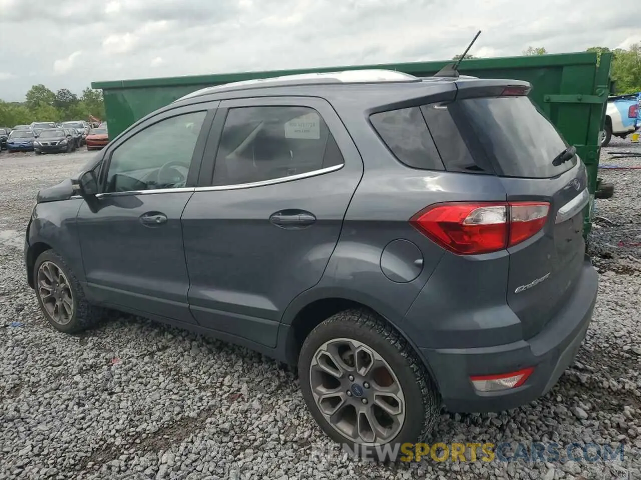 2 fotografías del automóvil dañado MAJ3S2KE9LC318428 FORD ECOSPORT 2020