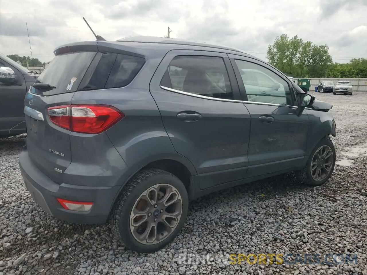 3 fotografías del automóvil dañado MAJ3S2KE9LC318428 FORD ECOSPORT 2020