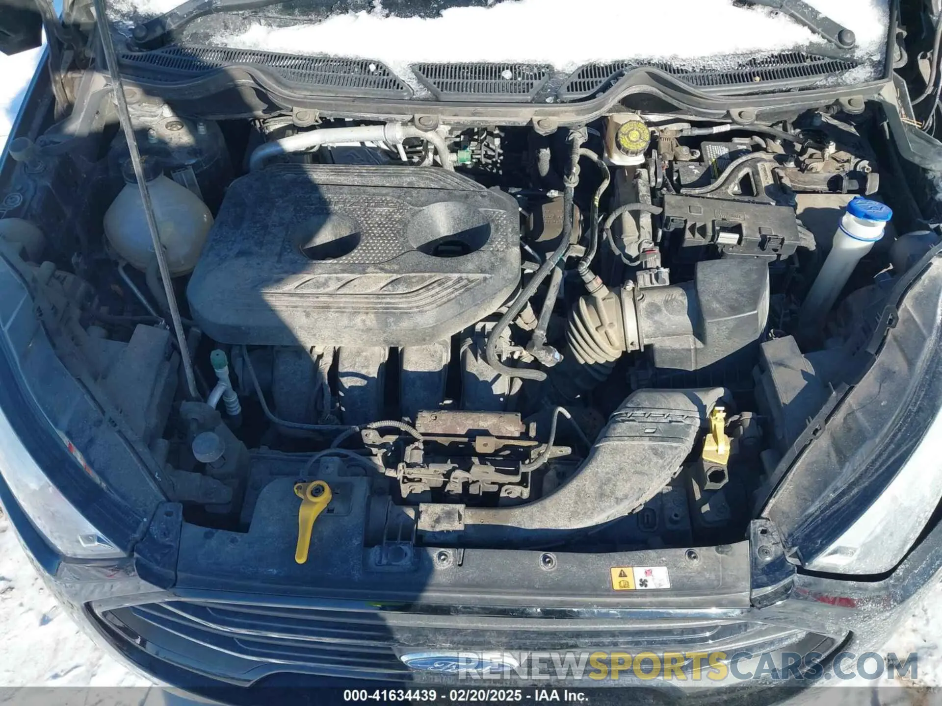 10 fotografías del automóvil dañado MAJ6S3FL1LC345277 FORD ECOSPORT 2020
