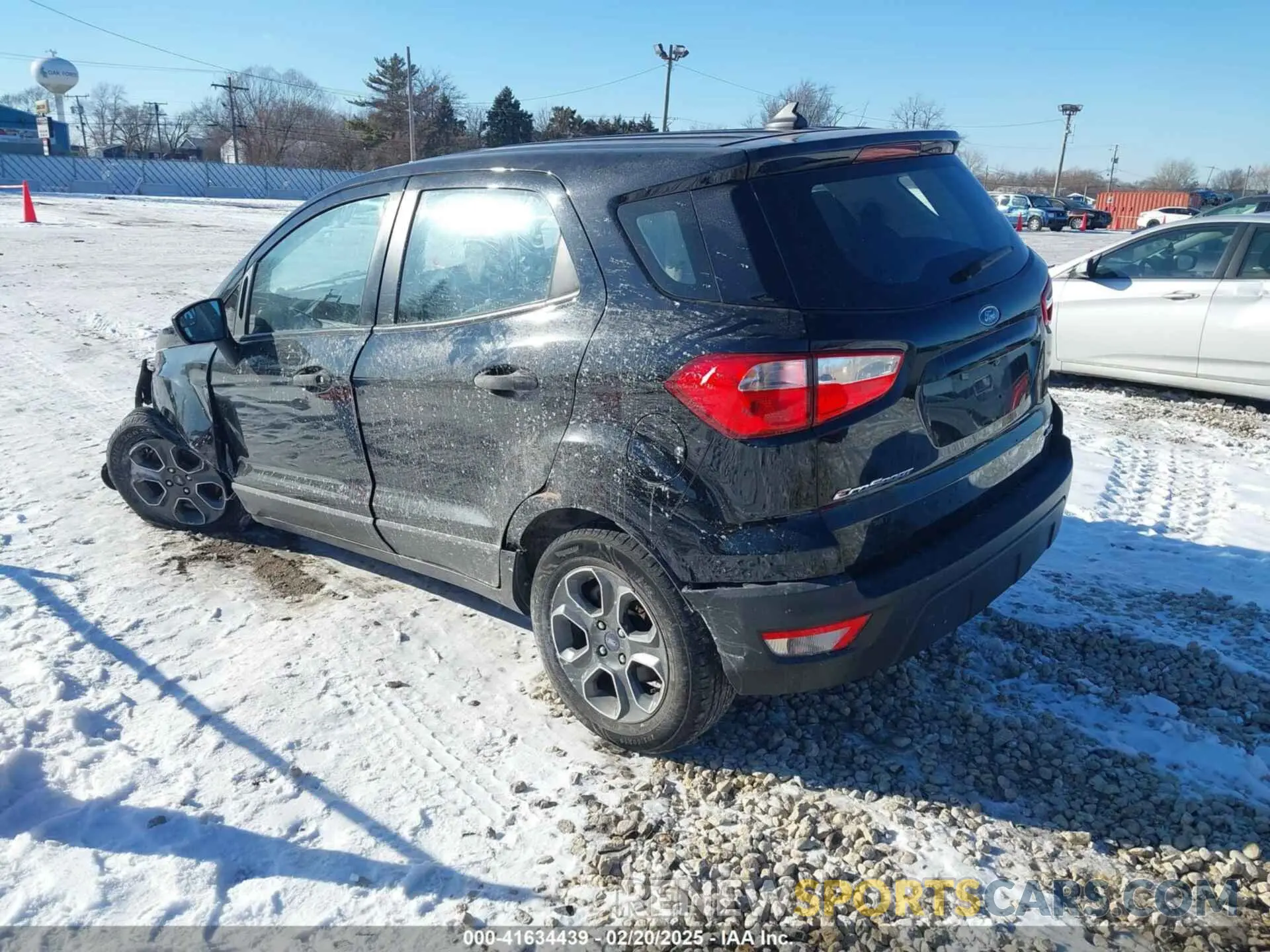 3 fotografías del automóvil dañado MAJ6S3FL1LC345277 FORD ECOSPORT 2020